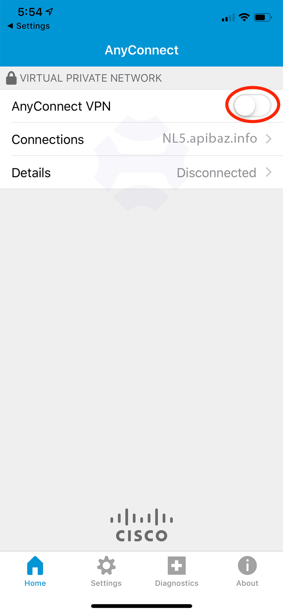 اتصال به سرور